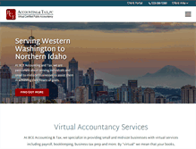 Tablet Screenshot of bce-cpa.com
